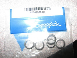 NEW  LOT of 6  Swagelok back Ferrule Insert Connector  # SS-8M4-1 - $12.15