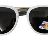 Polarized Plastic White Classic Womens Fashion Sunglasses NWT - $10.13