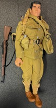 GI Joe 12&quot; US Army WWI Black Hair Figure Hasbro Pawtucket 1996 - $27.99
