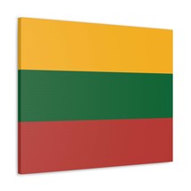 Lithuania Country Flag Canvas Vibrant Wall Art Unframed Home Decor - £60.73 GBP+