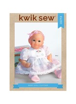 Kwik Sew Sewing Pattern 4283 10838 Baby Doll Clothes 11" to 16" - $8.36