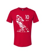 kylian Soccer Player Number 10 Short Sleeve T-Shirt, France Championship... - $434.40 MXN