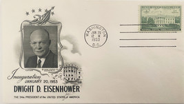 34th POTUS Eisenhower Inauguration envelope - £19.81 GBP