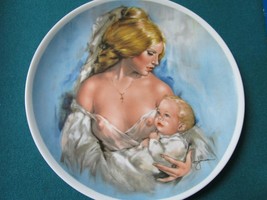 Royal Bayreuth Young American Mother&#39;s Day 1977 By Leo Jansen - £43.02 GBP
