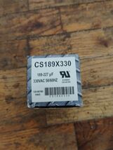 Motor Start Capacitor 330 VAC 189-227 uF HEAVY-DUTY CS189X330 - $13.86