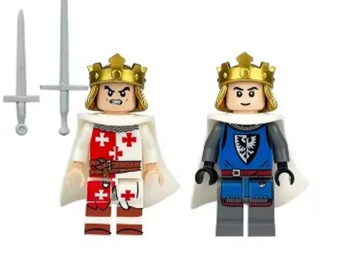 King Castle Knight soldier Minifigure Set A