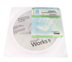 Microsoft Works 9 - Sealed - $17.63