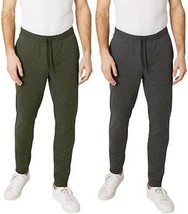 Weatherproof Vintage Men’s Everyday Jogger 2-PACK ,  Charcoal/Green , XXL - £23.34 GBP