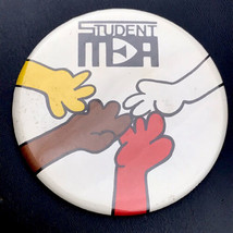 MEA Student Diversity Pin Button Vintage Pinback Minnesota Education Ass... - $10.95