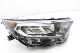 19-21 TOYOTA RAV4 RH RIGHT PASSENGER SIDE HEADLIGHT W/ CHROME BEZEL TRIM... - $229.95