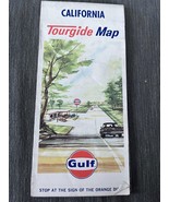 Gulf California Touring Guide Map 1967 - £7.90 GBP