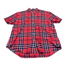 Ralph Lauren Shirt Men&#39;s XL Multicolor Plaid Pockets Short Sleeve Button... - $22.24
