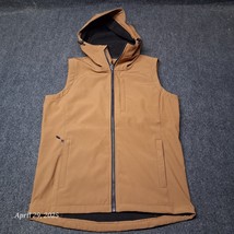 Pulse Sleeveless Hooded Parka Jacket Men Size Medium Fleece Lined - $22.99