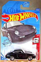 2020 Hot Wheels #72 Porsche 2/5 &#39;96 PORSCHE CARRERA Black Variant w/Chrome 5 Sp - £7.04 GBP