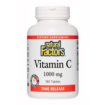 Natural Factors - Vitamin C 1000mg Time Release,Antioxidant Protection,180 Tabs - $19.99