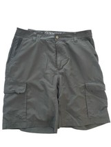 Magellan Cargo Shorts Size 34 Adult Mens Dri Fit Wicking Fabric Gray Poc... - £21.78 GBP