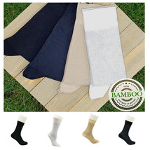 Pique BAMBOO SOCKS for MEN WOMEN Comfortable Soft Dress Quality Made in ... - £14.06 GBP+