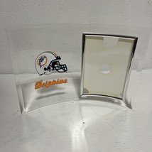 Miami Dophins Picture Frame Curved NFL  11x8 - £15.40 GBP