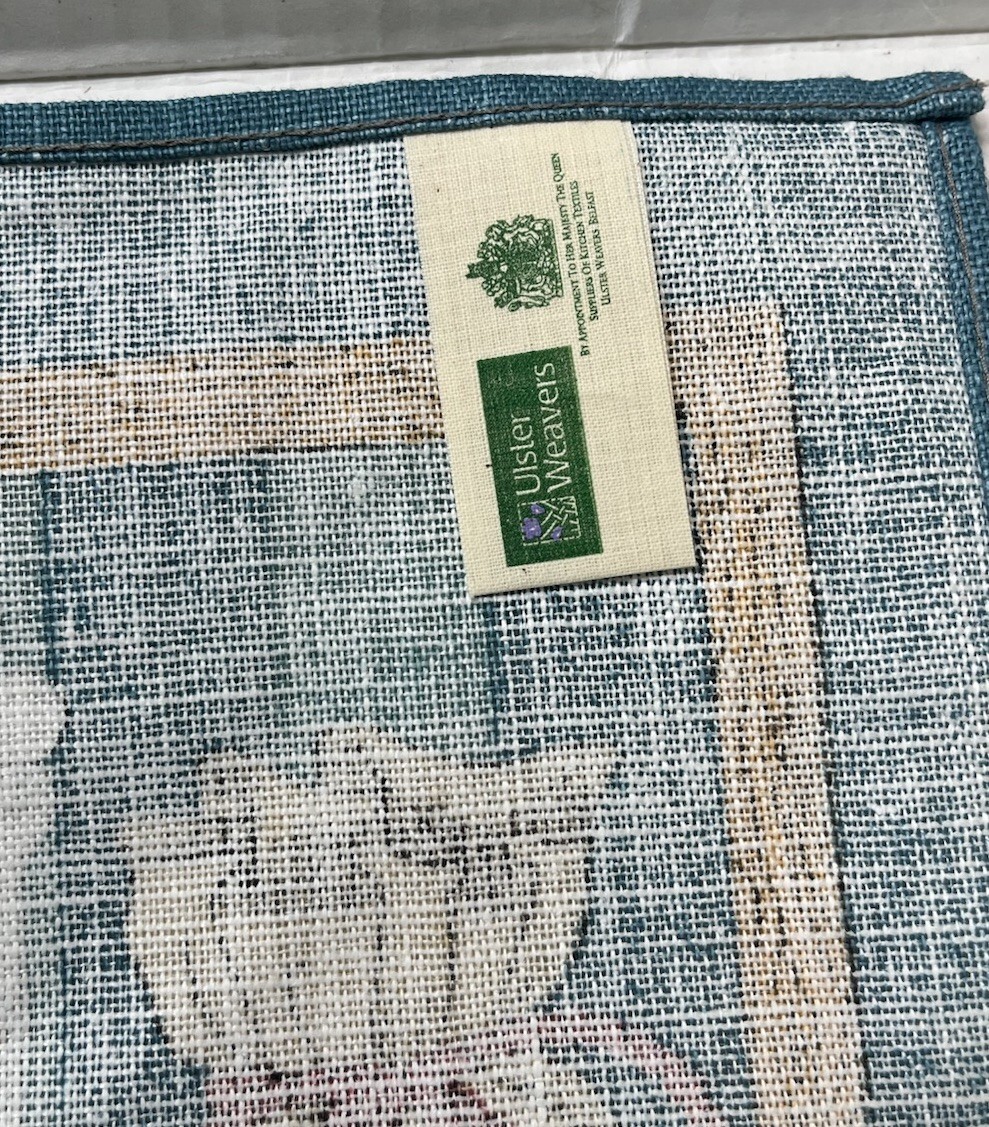 NWOT Ulster Weavers vintage Coffee teapot Kitchen Tea Towel Linen Madein Ireland Item image 6