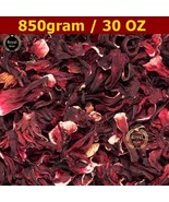 Dried Hibiscus 850Grams Organic Flowers Tea Loose Leaf Roselle Herb كركدية - £23.87 GBP