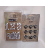 Tim Holtz Idea-ology Lot  Box Corners And Numerals Functional Embellishm... - $16.82