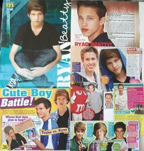 RYAN BEATTY ~ Ten (10) Color CLIPPINGS, Articles, Pin-Up from 2011-2013 - $4.97