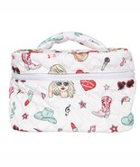 Music Girl Icons Cosmetic Quilted Make Up Travel Bag - $29.70