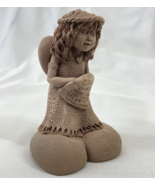 VTG Lil&#39; Sweet Heart&#39;s Small Native Sculpture TnT 1995 Angel Survey Adob... - $15.57 CAD