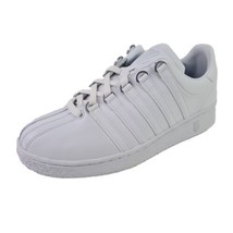 K-Swiss Classics VN 03343101 Men Shoes Sneakers Leather Athletic White SZ 8 - £48.19 GBP