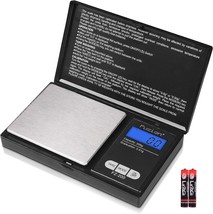 Fuzion Digital Pocket Scale, 200G/0.01G Gram Scale, Mini Scale, Stainless Steel - £20.72 GBP