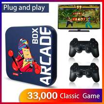 Arcade Box Game Console for PS1/DC/Naomi 64GB Classic Retro 33000+ Games Super C - £69.01 GBP+