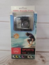 Camera 1080P 12MP Sports Cam Full HD 2.0 Inch Action Cam 30m/98 Waterproof NEW - £10.19 GBP