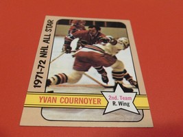 1972-73 Topps 1971-72 #131 Yvan Cournoyer A.S. Nm / Mint Or Better !! - £35.54 GBP