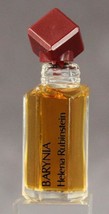 Vintage Miniature Perfume Bottle Glass BARYNIA Helena Rubinstein 98% Full - £13.41 GBP