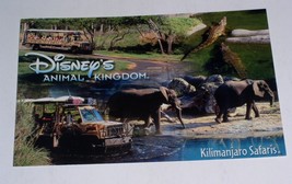 Disney World Postcard Animal Kingdom Kilimanjaro Safaris STAMPED Vintage... - $9.99