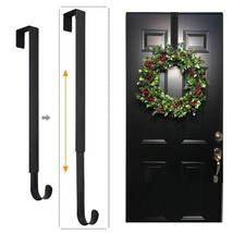 Wreath Hanger, Adjustable Over The Door Wreath Hanger &amp; Wreath Holder &amp; ... - £12.68 GBP