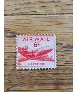 US Stamp US Air Mail 6c Used - $31.28 MXN