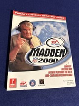 Madden 2000 Official Prima Strategy Game Guide - N64 PS1 John Madden - £24.99 GBP