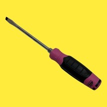 Mac Tools Limited Edition Pink Screwdriver PJRB6CP Flat Slot Total Lengt... - £32.32 GBP