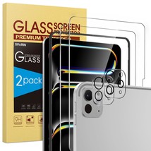 SPARIN 2+2 Pack Screen Protector for iPad Pro 13 inch 2024 (7th generation-M4) - $29.69