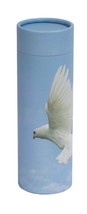 Biodegradable Ash Scattering Tube Funeral Cremation Urn - 40 cubic inches - £79.00 GBP