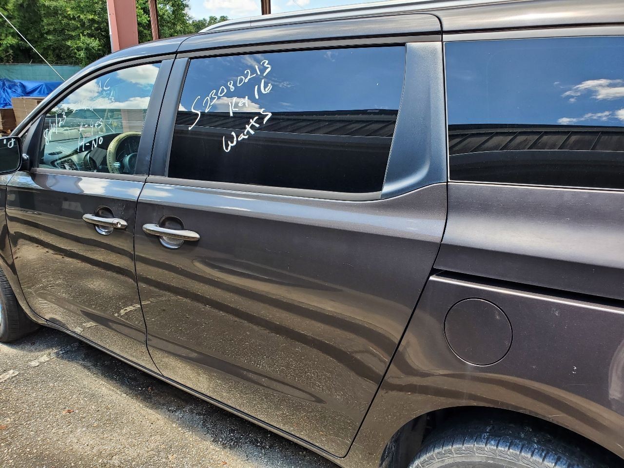 2015 2021 Kia Sedona OEM Left Rear Door MBN Titanium Brow - $371.25