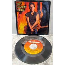 Bruce Springsteen Im On Fire / Johnny Bye Bye 45 Rock Columbia + Pic Sleeve - $10.49