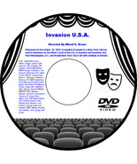 Invasion U.S.A. 1952 DVD Film A-Bomb Nuclear War Thriller Alfred E. Gree... - $6.82 CAD
