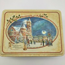 Swiss Colony Christmas Monroe Wisconsin Empty Tin Container Christmas - £7.89 GBP
