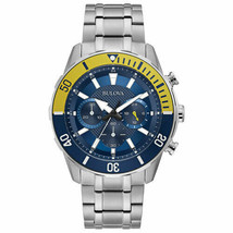 Bulova 98A245 Stainless Steel Men’s Watch (Warranty Incl) - £189.92 GBP