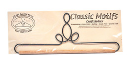 Classic Motifs Heirloom 12 Inch Fabric Holder With Dowel - $11.95