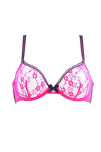 L&#39;agent By Agent Provocateur Womens Bra Floral Non Padded Purple Size Uk 32B - £38.83 GBP