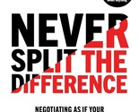 Never Split the Difference By Christopher Voss with Tahl Raz (English,Pa... - £11.05 GBP