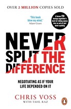 Never Split the Difference By Christopher Voss with Tahl Raz (English,Pa... - £10.98 GBP